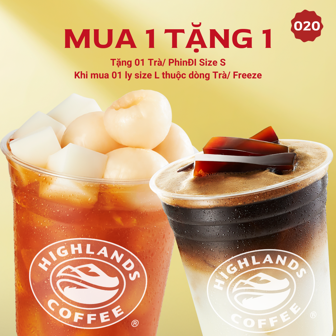 Voucher Mua 1 Tặng 1